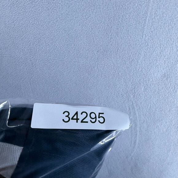 Detroit Tigers Baseball Jersey Men's Large Blue Orange Button Spellout Retro NEW - Picture 7 of 7